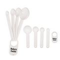 White Measuring Spoon Set